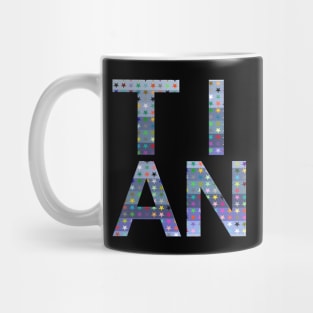 Tian, name, typography Mug